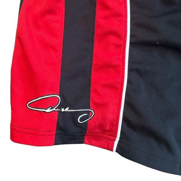 Oscar de la Hoya Men's Black Red Athletic Shorts M 92 - Picture 3 of 4